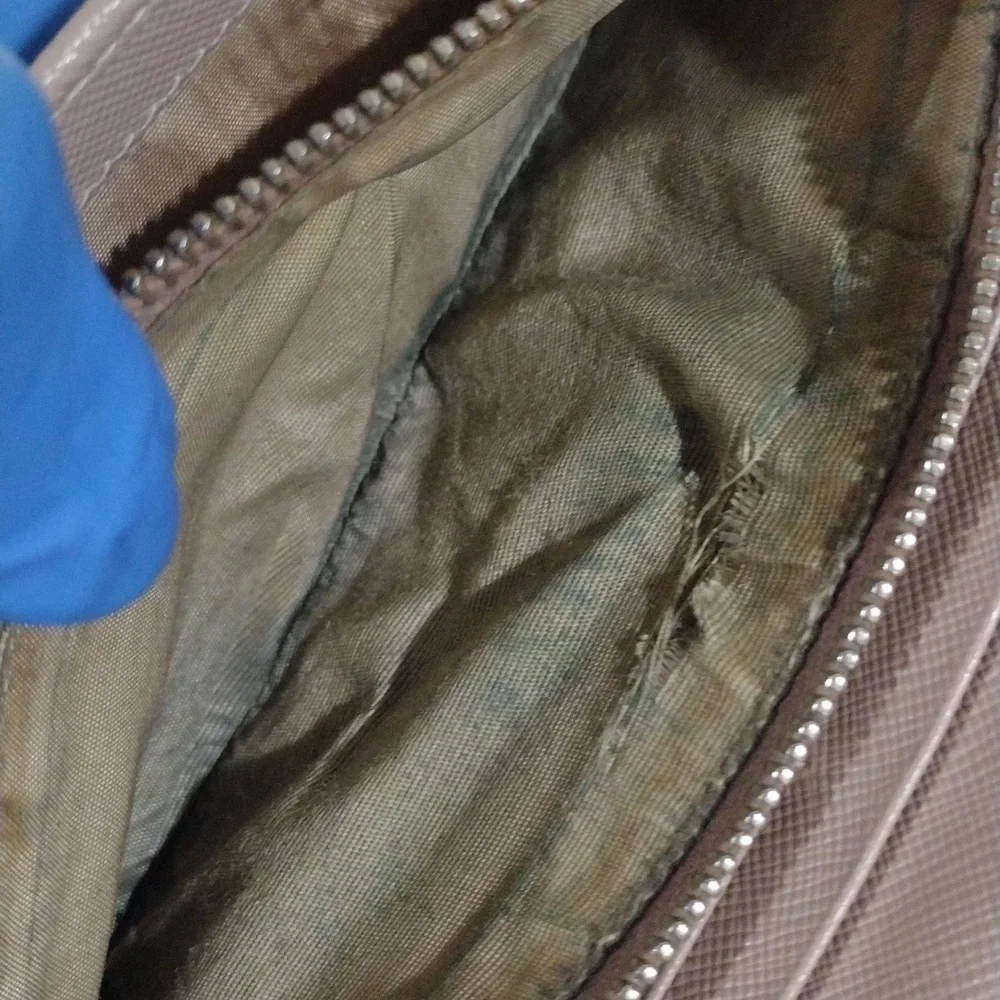 PRADA Wallet 7.5"x3.25" Tan Saffiano Leather Long Flap Snap Closure - Authentic - Picture 11 of 14